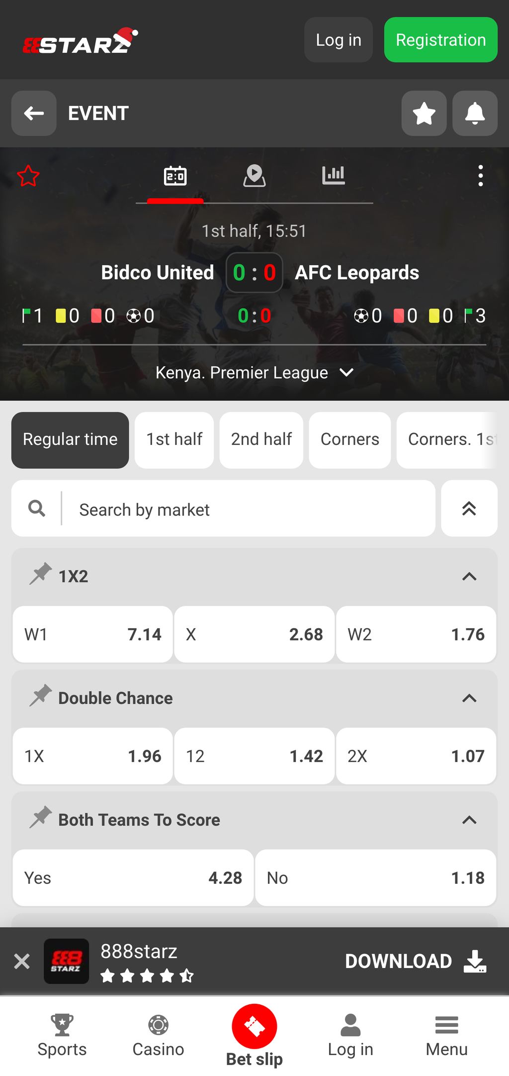888starz sports betting