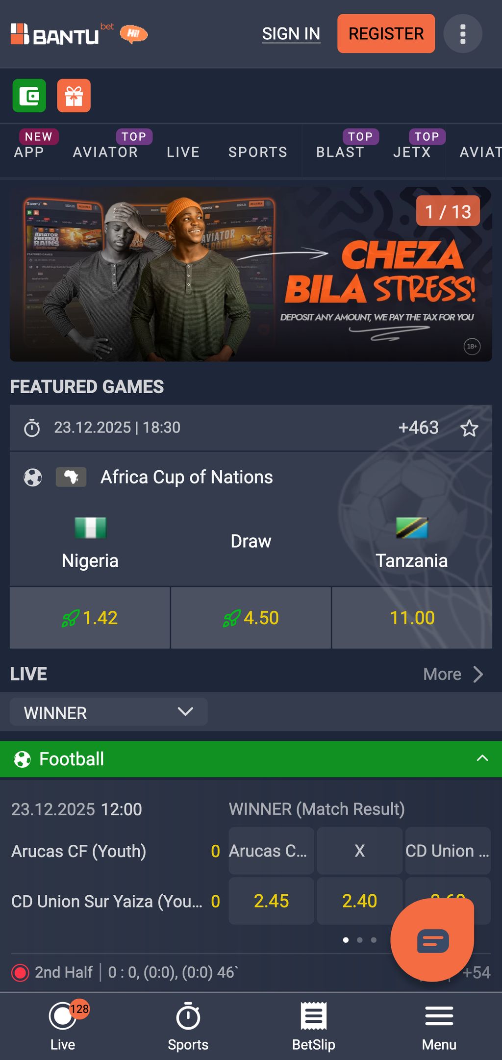 BantuBet official website